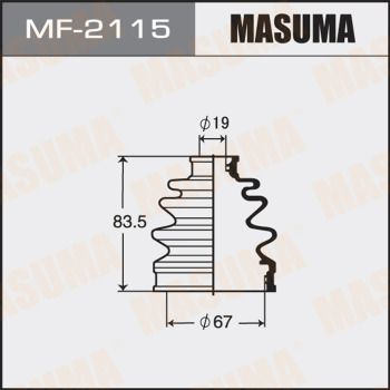 MF2115 MASUMA Комплект пыльника, приводной вал