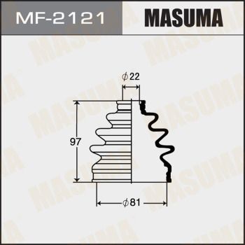 MF2121 MASUMA Комплект пыльника, приводной вал