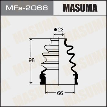 MFs2068 MASUMA Комплект пыльника, приводной вал