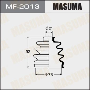 MF2013 MASUMA Комплект пыльника, приводной вал