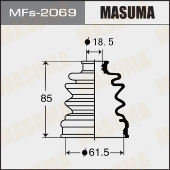 MFs2069 MASUMA Комплект пыльника, приводной вал