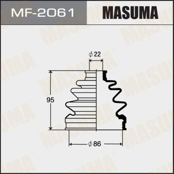 MF2061 MASUMA Комплект пыльника, приводной вал