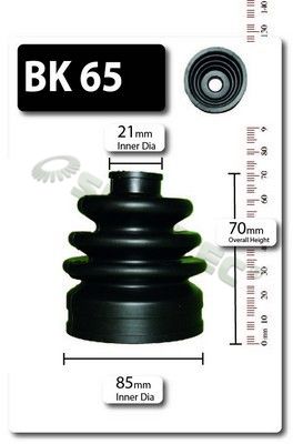 BK65 SHAFTEC Комплект пыльника, приводной вал