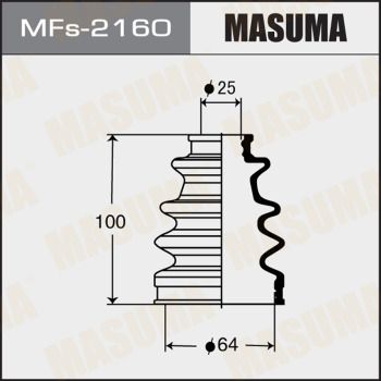 MFs2160 MASUMA Комплект пыльника, приводной вал