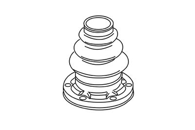 280491 WXQP Комплект пыльника, приводной вал