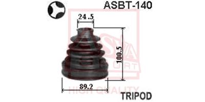 ASBT140 ASVA Пыльник, приводной вал