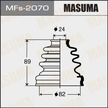 MFs2070 MASUMA Комплект пыльника, приводной вал