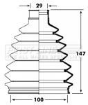 FCB2362 FIRST LINE Пыльник, приводной вал