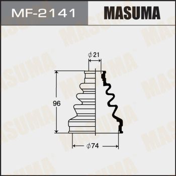 MF2141 MASUMA Комплект пыльника, приводной вал