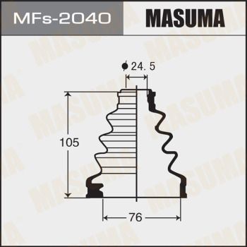 MFs2040 MASUMA Комплект пыльника, приводной вал