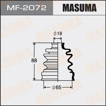 MF2072 MASUMA Комплект пыльника, приводной вал