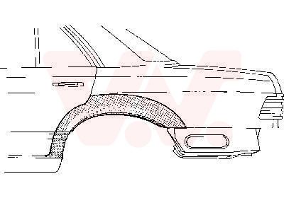 3026147 VAN WEZEL Боковина