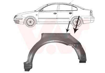 5836147 VAN WEZEL Боковина