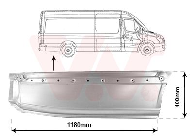 5862144 VAN WEZEL Боковина