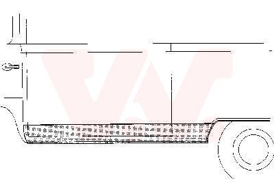 5851109 VAN WEZEL Боковина