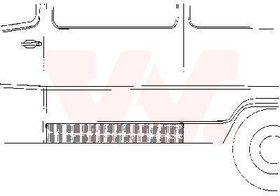 3070109 VAN WEZEL Боковина