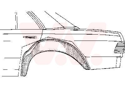 3010348 VAN WEZEL Колесная ниша