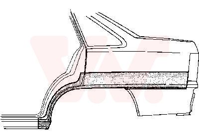 3732148 VAN WEZEL Боковина