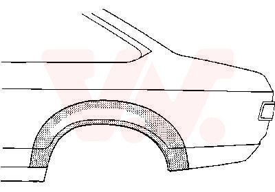 1851.46 VAN WEZEL Боковина