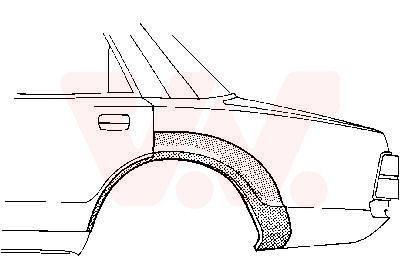 5905147 VAN WEZEL Боковина