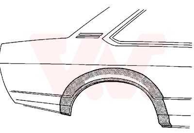 3757147 VAN WEZEL Боковина