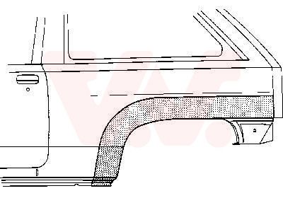 3770145 VAN WEZEL Боковина
