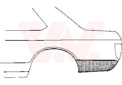 3755.33 VAN WEZEL Боковина