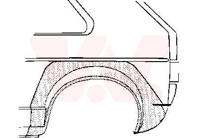 5810.46 VAN WEZEL Боковина