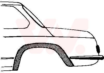 0602.45 VAN WEZEL Боковина