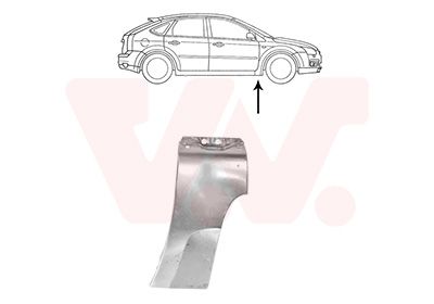 1863156 VAN WEZEL Крыло