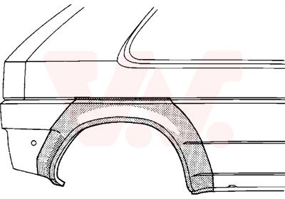 5880148 VAN WEZEL Боковина