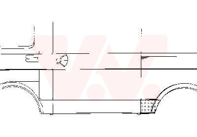 5858141 VAN WEZEL Боковина