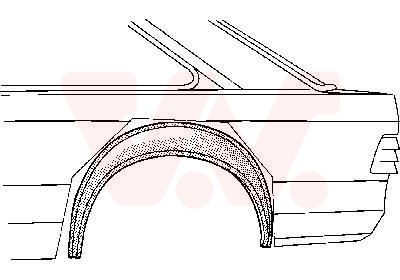 1844346 VAN WEZEL Колесная ниша