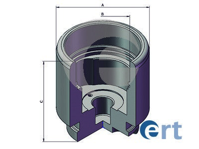151386C ERT Поршень, корпус скобы тормоза