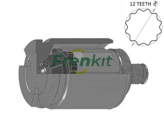 K425203 FRENKIT Поршень, корпус скобы тормоза