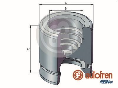 D025712 AUTOFREN SEINSA Поршень, корпус скобы тормоза