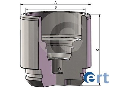 151454C ERT Поршень, корпус скобы тормоза