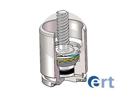 151791K ERT Поршень, корпус скобы тормоза