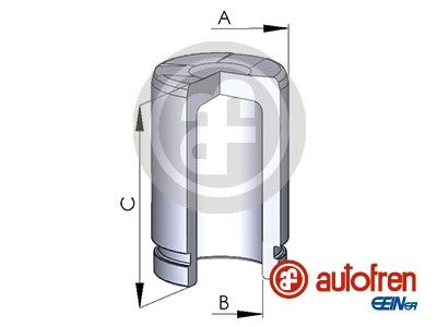 D025254 AUTOFREN SEINSA Поршень, корпус скобы тормоза