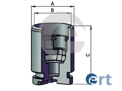 151379C ERT Поршень, корпус скобы тормоза