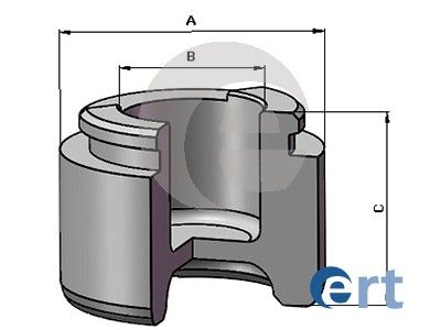 151812C ERT Поршень, корпус скобы тормоза