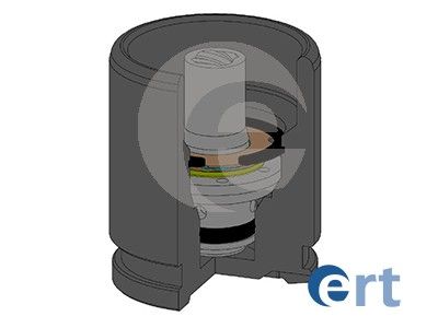151744K ERT Поршень, корпус скобы тормоза