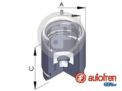 D025258 AUTOFREN SEINSA Поршень, корпус скобы тормоза