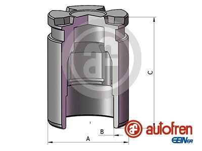 D025805 AUTOFREN SEINSA Поршень, корпус скобы тормоза