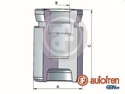 D025352 AUTOFREN SEINSA Поршень, корпус скобы тормоза