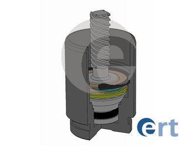 151384K ERT Поршень, корпус скобы тормоза