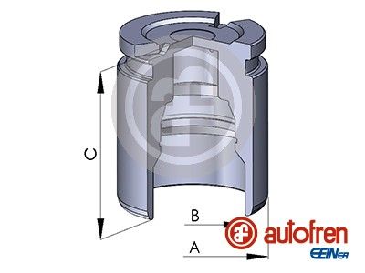 D02593 AUTOFREN SEINSA Поршень, корпус скобы тормоза