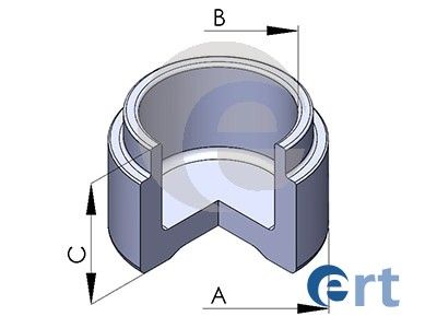 150584C ERT Поршень, корпус скобы тормоза