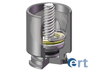 150680K ERT Поршень, корпус скобы тормоза