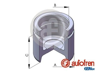 D025140 AUTOFREN SEINSA Поршень, корпус скобы тормоза